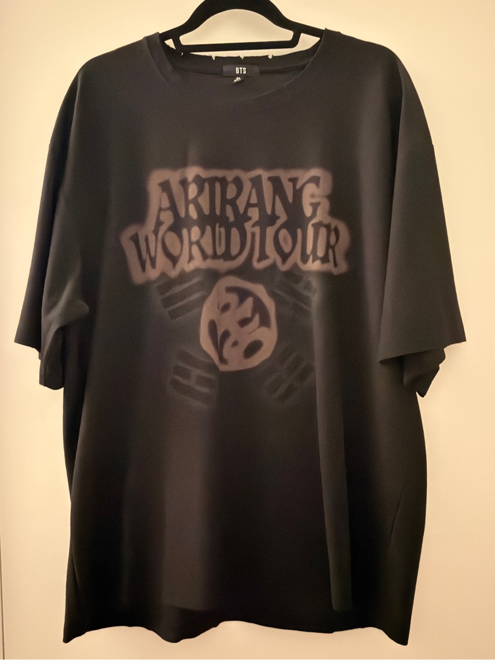 BTS ARTRANG World Tour Black Graphic Short Sleeve Tee